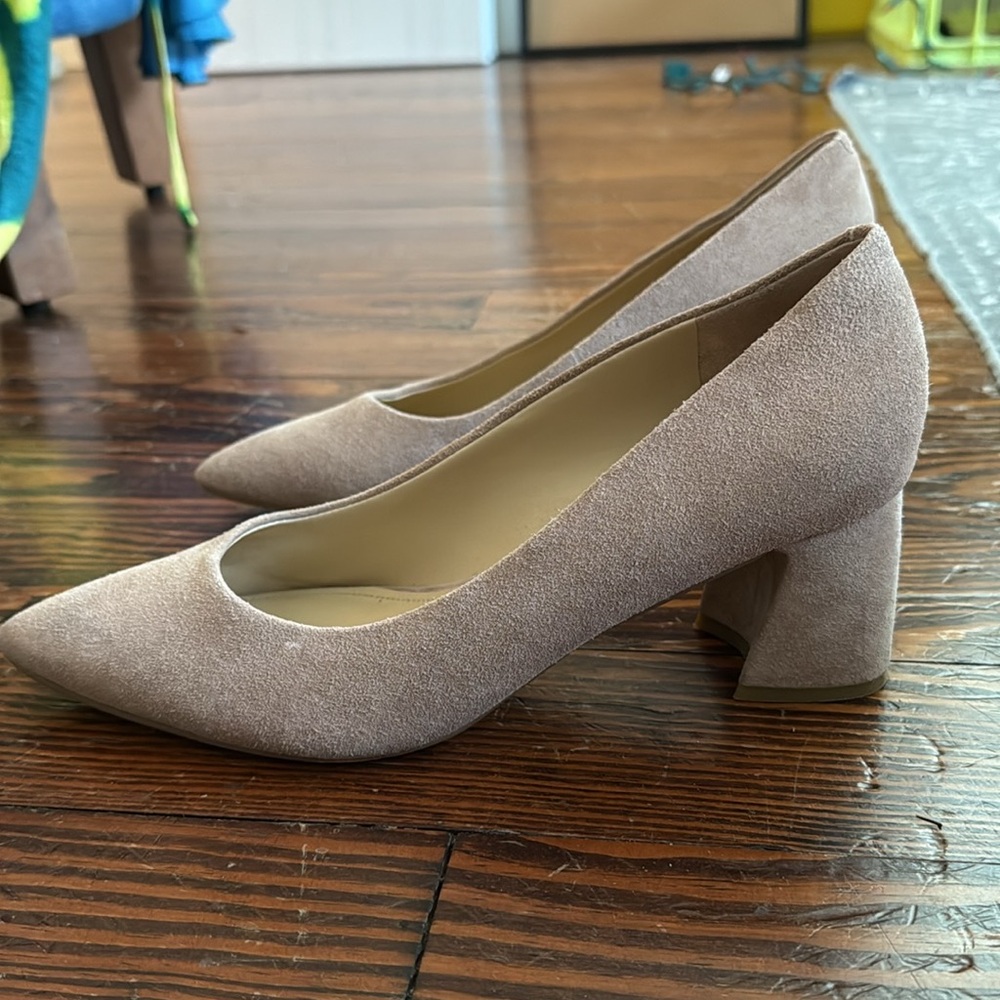 Marc Fisher LTD suede block heels | sz: 8
